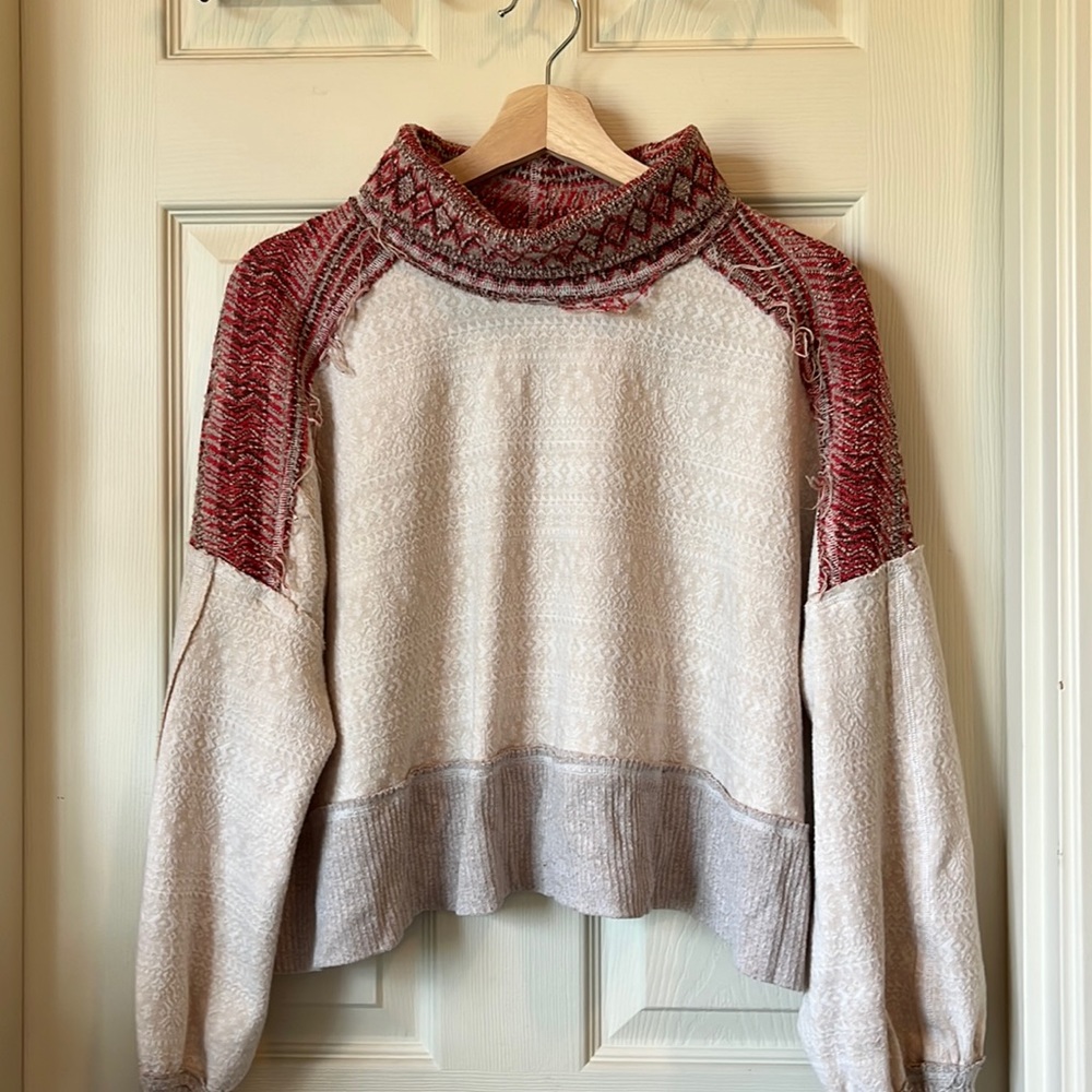 Anthropologie turtle neck sweater.